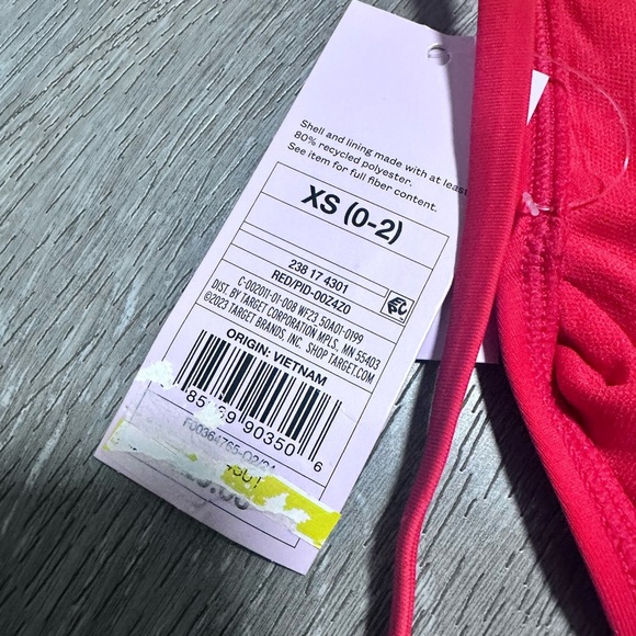 Wild Fable  One-Piece Swimsuit with High-Cut Design NWT - Picture 8 of 8